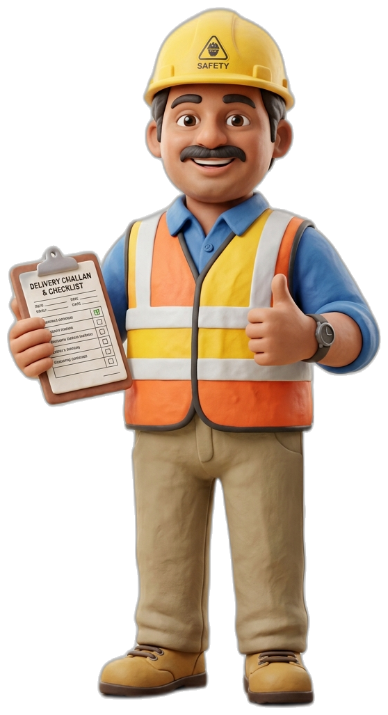 Factory Quality Supervisor 3D Character